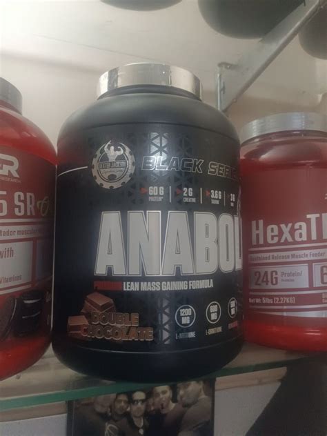 Chocolate Black Series Anabolic Premium Lean Mass Gainer 3 Kg At Rs