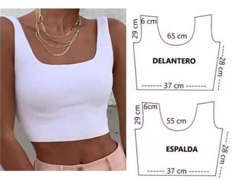 Moldes De Costura Patrones Para Crop Top