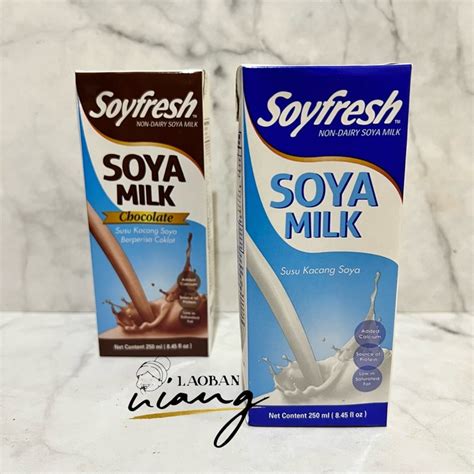 Jual Soyfresh 250ml Soya Milk Soy Fresh Susu Kacang Vegan Hershey Vsoy