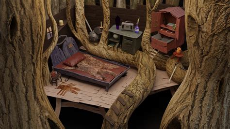 Tree house from adventure time - Focused Critiques - Blender Artists Community