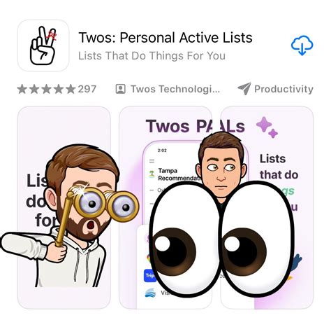 app store screenshots twos  mascot