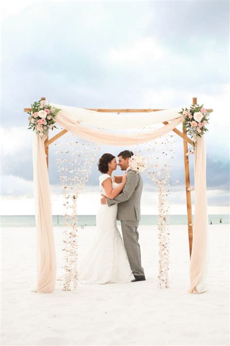 Charming Beach And Coastal Wedding Arch Ideas For