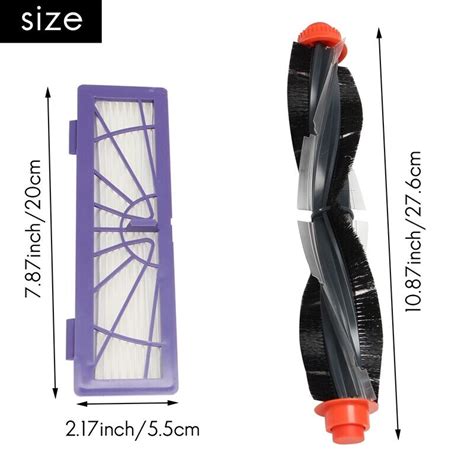 Roll Brush Filters Kits For Botvac D Series D7 D5 D3 D7500 D8500