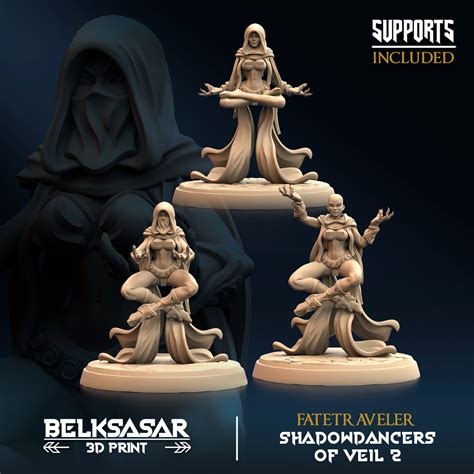 Fatetraveler Nude Set X3 3D File For 3D PrintingCults