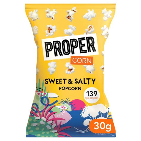 Propercorn Sweet And Salty Popcorn 30g Sweets Iceland Foods