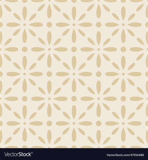 Brown floral abstract background seamless pattern Vector Image