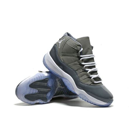 Air Jordan 11 Retro Cool Grey Medium Grey/White-Cool Grey 378037-001 ...