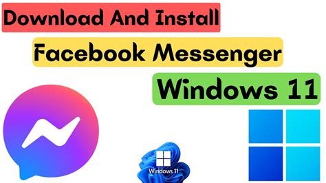 How To Install Facebook Messenger On Windows 11 Install Facebook Messenger App On Pc Youtube