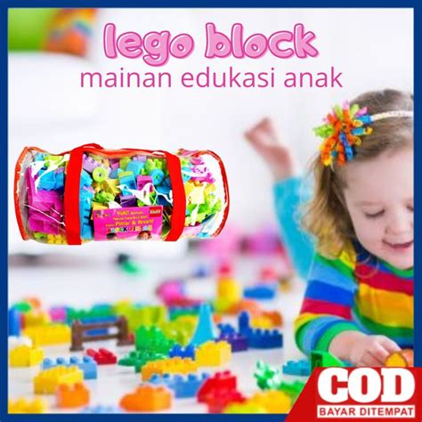 jual mainan anak lego susun lego block pintar shopee indonesia