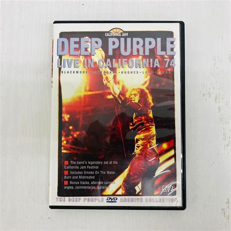 ディープ・パープル 1974カリフォルニア・ジャム コンプリート・エディション Dvd メルカリ