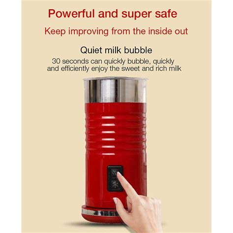 Mousseur De Lait Lectrique Chaud Froid Mousse Maker Milk Warmer Pour