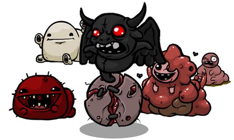 The binding of isaac bosses - milopart