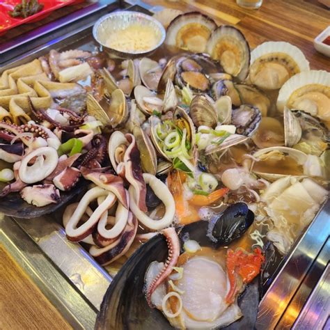 신논현역 맛집 바다수퍼해물천하조개구이 강남 조개찜 강남역회식 모임 네이버 블로그