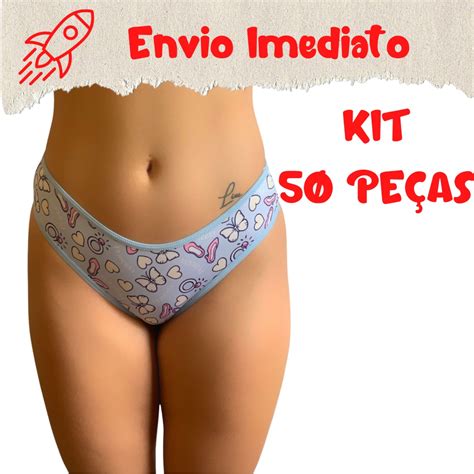 Kit Atacado Calcinha Feminina Conforto Calcinha Adulto Kit Calcinha