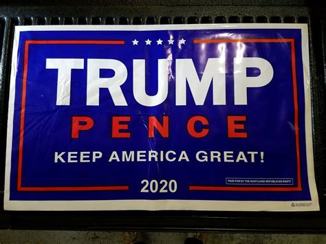 Cecil County Central Committee GOP | Trump 2020 Campaign yard sign ...