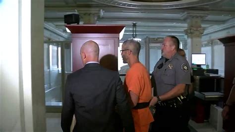 Raw Video Chris Watts Perp Walk Into Weld County Court After Arrest In