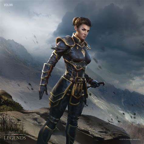 Blademaster Porcia The Elder Scrolls Legends Artur Gurin Elder