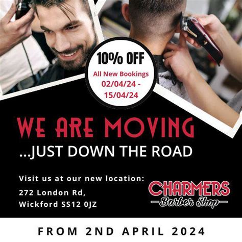 tuesday  april    charmers barber shop