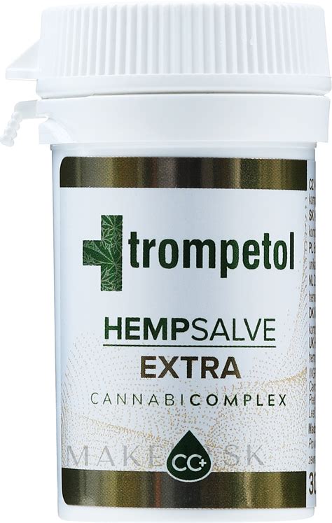 Trompetol Hemp Salve Extra Masť s konopným extraktom Makeup sk