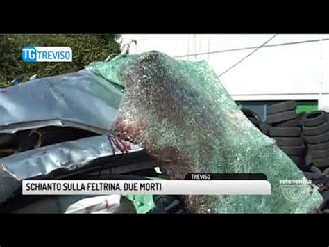 Tg Treviso Schianto Sulla Feltrina Due Morti Youtube