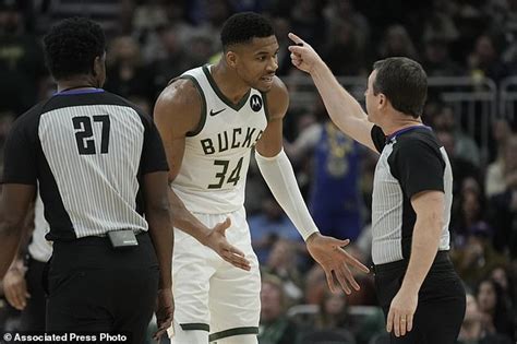 Furious Giannis Antetokounmpo Sits Down On The Front Row With Bucks Fans In Protest At Being