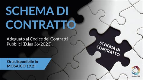 Schema Di Contratto Al Passo Con Il Codice Appalti D Lgs 36 2023