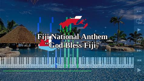 Fiji National Anthem God Bless Fiji Piano YouTube