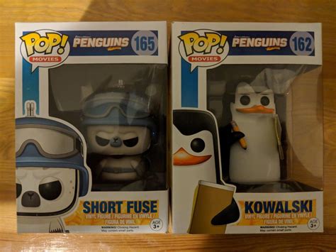 Dreamworks Penguins Of Madagascar Funko Pop Movies Kowalski