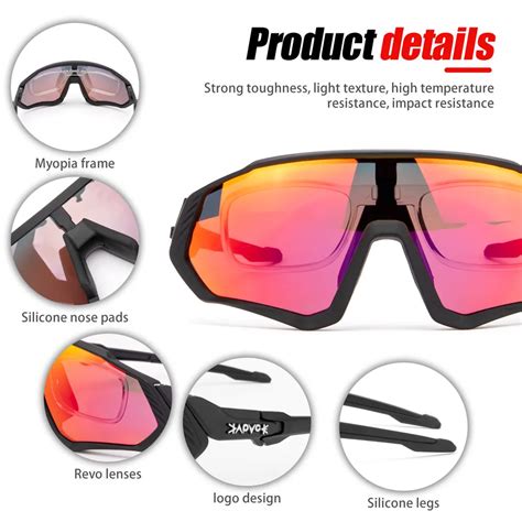 Riding Cycling Sunglasses Mtb Polarized Sports Cycling Glasses Goggles