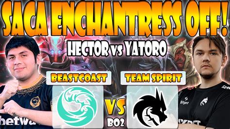 Beastcoast Vs Team Spirit Bo Game K Hector Vs Yatoro Pgl Arlington