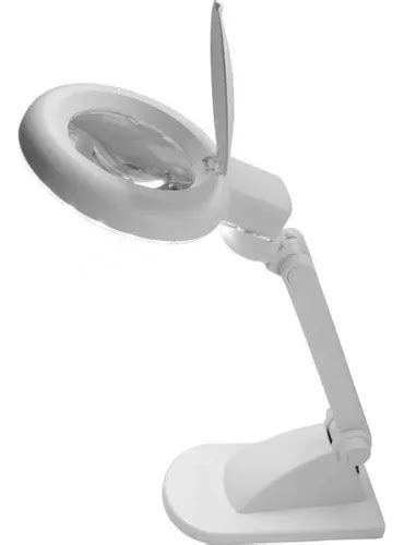 Lupa Mesa Estetica Bifocal Led 3x E 12x Hikari Solver Hl 200