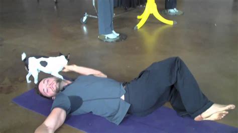 Stretch 5 Supine Twist Stretch And Strengthen Back Youtube