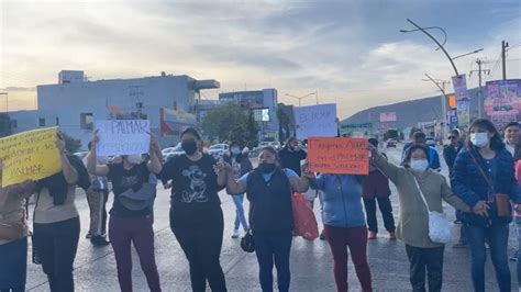 Habitantes de El Palmar bloquean el Colosio amagan con ir a la México