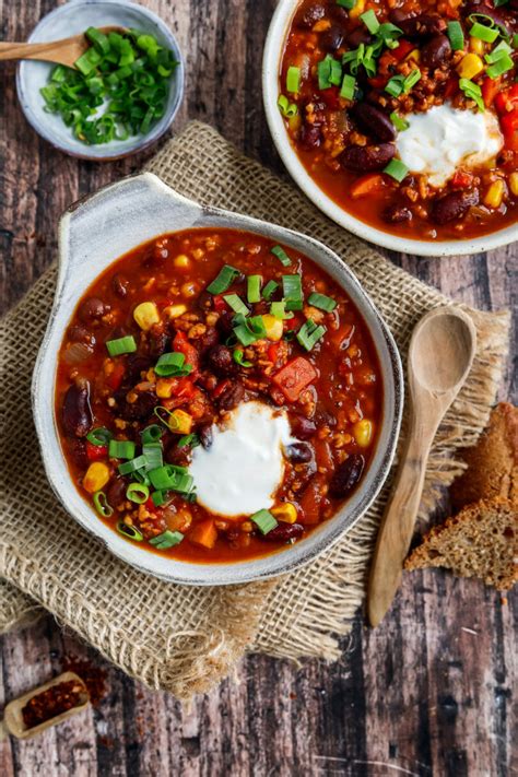 Veganes Chili Sin Carne Einfach Lecker Byanjushka