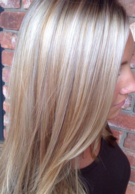 Platinum Blonde Hair With Red Lowlights Gnarlyhair Light Blonde