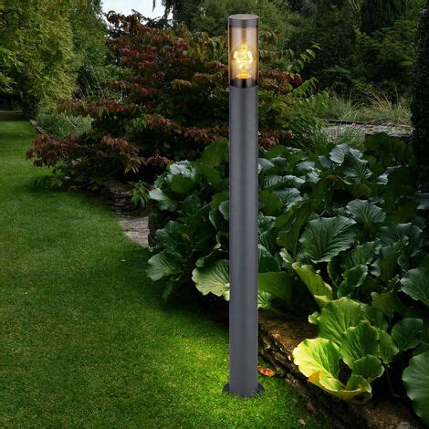 Borne Lumineuse D Clairage Ext Rieur Lampes De Jardin Anthracite Ip