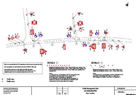 Gallery Cone Software Temporary Traffic Management Plan Examples