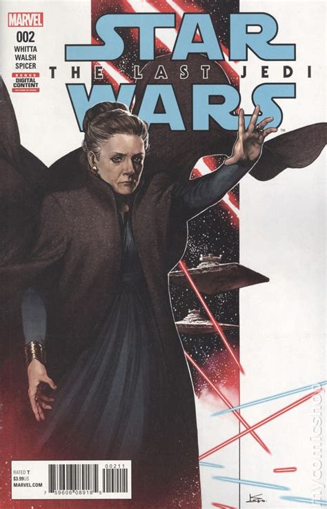 Star Wars The Last Jedi 2018 Marvel Comic Books