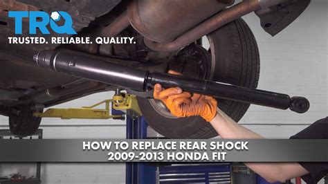 How To Replace Rear Shock 2009 2014 Honda Fit YouTube