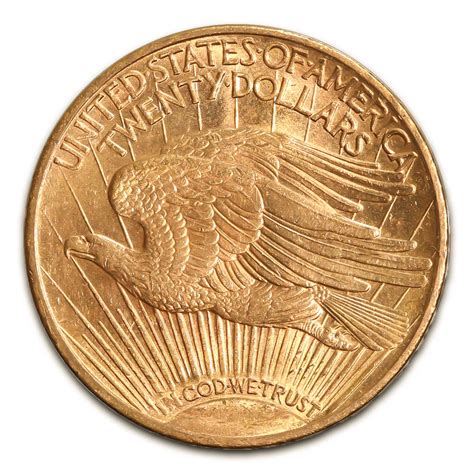 20 Gold Saint Gaudens 1920 Au Golden Eagle Coins