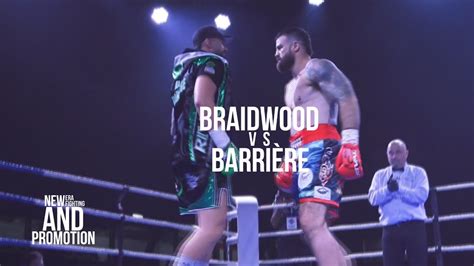 Adam Braidwood vs Alexis Barrière YouTube