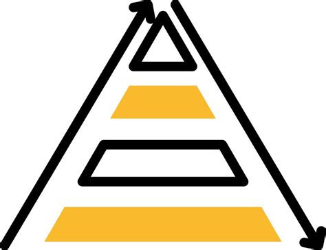 Pyramid chart, illustration, vector on a white background. 13470983 Vector Art at Vecteezy