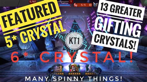 6 Star Crystal Opening 13 Greater Ting Crystals Featured 5 Star Crystal Oh Boy Youtube