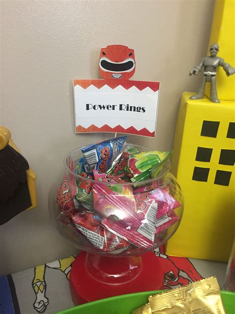 power rangers birthday party supplies 4