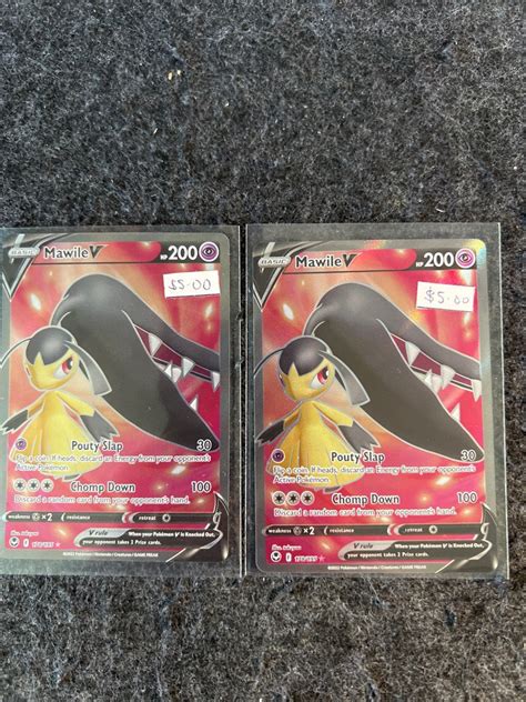 Pokemon Mawile V Full Art 178 195 Hobbies Toys Toys Games On