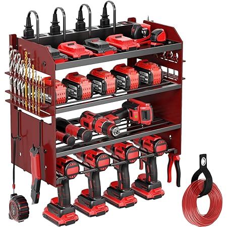 Amazon Cccei Modular Pegboard Rack Power Tool Organizer With