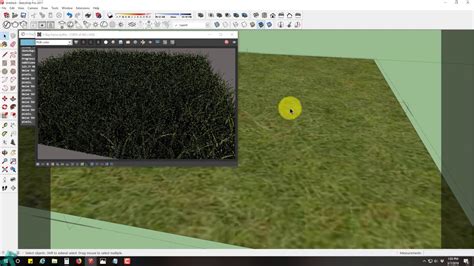 Cara Membuat Rumput 3d Menggunakan Fur Sketchup Youtube