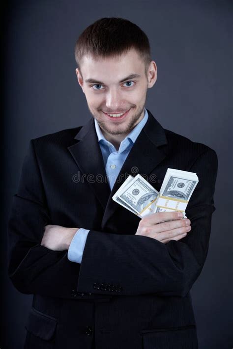 rich man stock image image  lucky glamorous happy