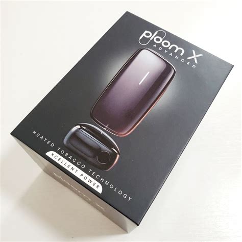 1円スタート Ploom X Advanced プルームエックス アドバンス スターターキット ブラック付属品付き電子たばこ煙草加熱式