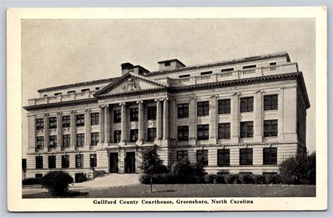 Greensboro NC - Guilford County Courthouse - 1943 for Sale - Virtual ...